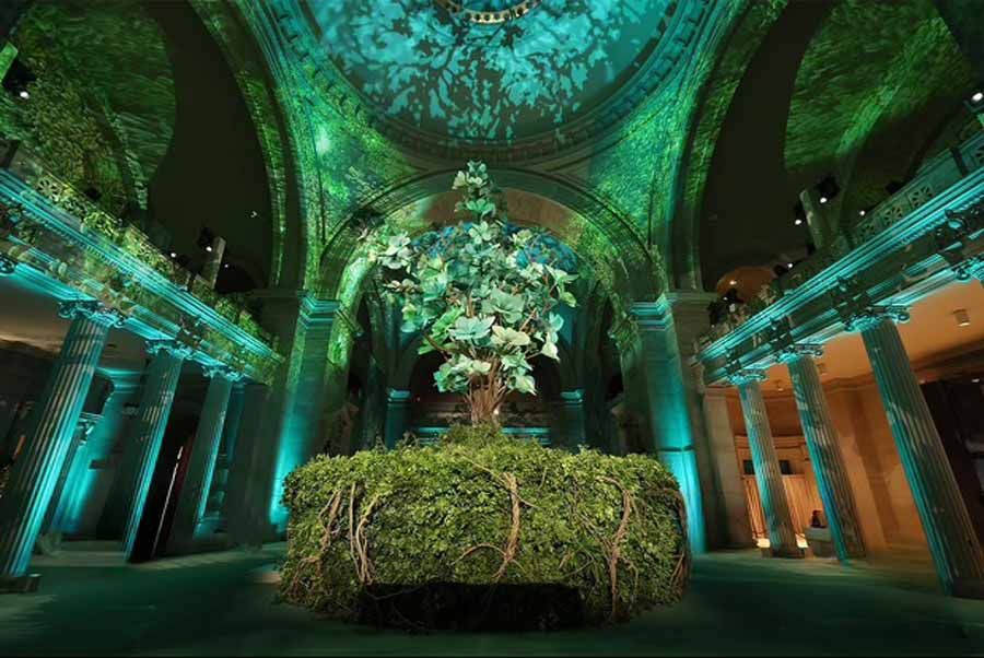 Enchanted Forest Tree Provides Centerpiece for the 2024 Met Gala